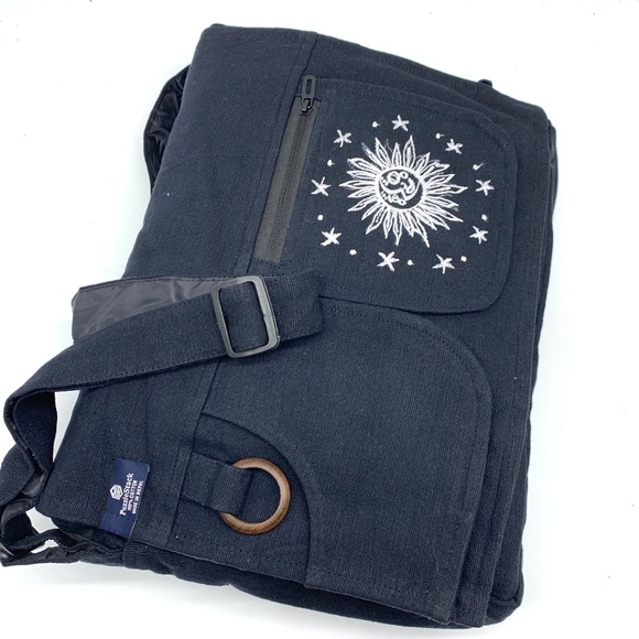 Large Cotton Laptop Bag - Picture 5 of 13